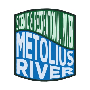 Metolius River Scenic and Recreational River Wave T-Shirt