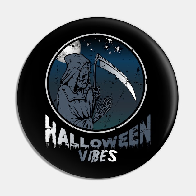 Halloween Vibes Pin by BC- One- Shop