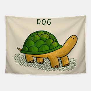 Dog Turtle Tapestry