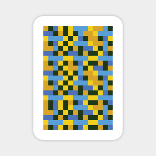 Pixelated Landscape - Summer Magnet