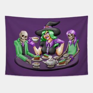 Tea witch Tapestry