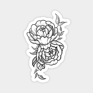 Peonies Magnet