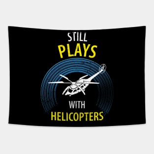 Helicopter Pilot Tapestry