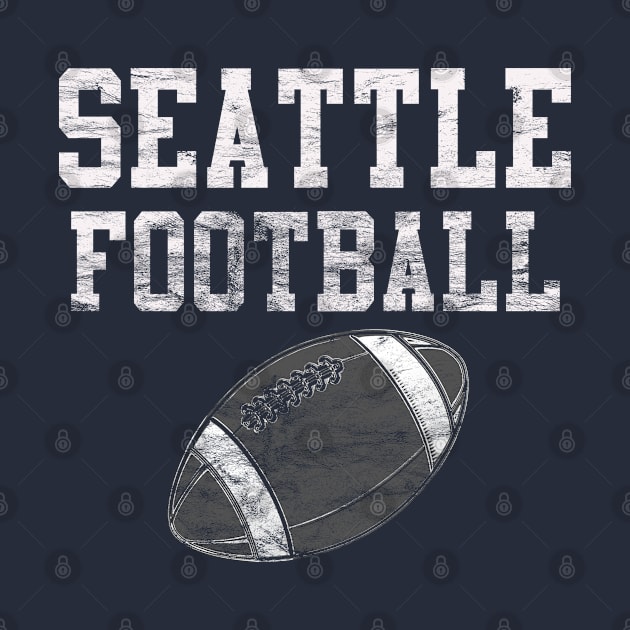 Vintage Seattle Football by tropicalteesshop