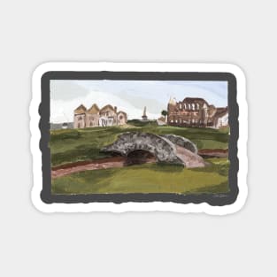 St. Andrews Swilken Bridge Magnet