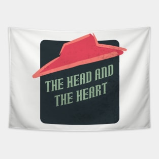 the head and the heart Tapestry