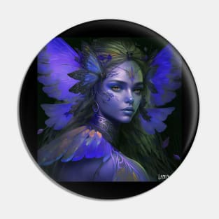 blue fairy ecopop magical shojo hada art portrait girl Pin