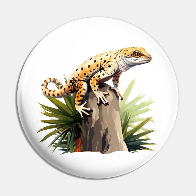 Leopard Gecko Pin by zooleisurelife