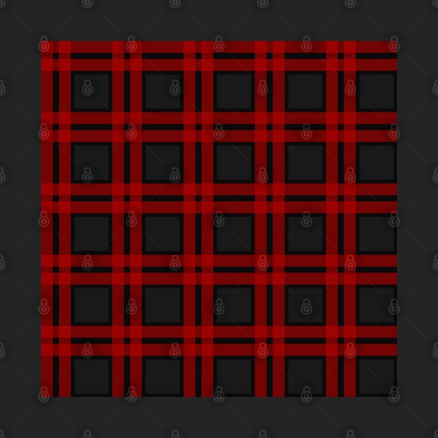 Red Sora Plaid by VenaCoeurva