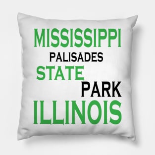 mississippi palisades state park illinois Pillow