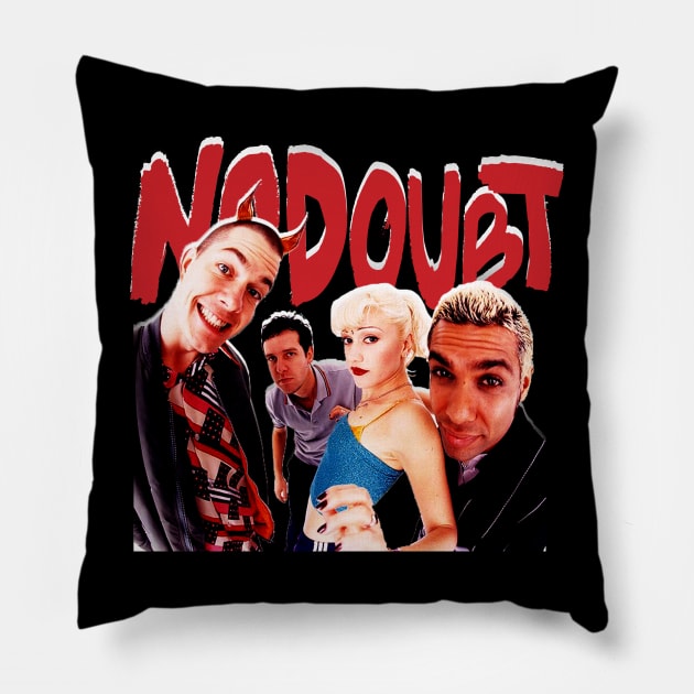 No-Doubt Pillow by Distiramoth