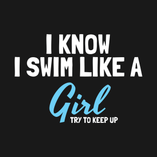 swimming girl T-Shirt