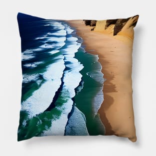 Sand beach waves - tshirt mugs pillows Pillow