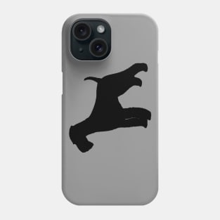 Airedale Terrier Dog Breed Silhouette Phone Case