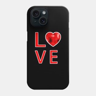 Valentien Day Shirt Love Heart Valentine Phone Case