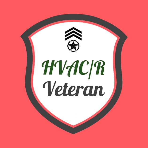 Hvac/r Veteran Badge by The Hvac Gang