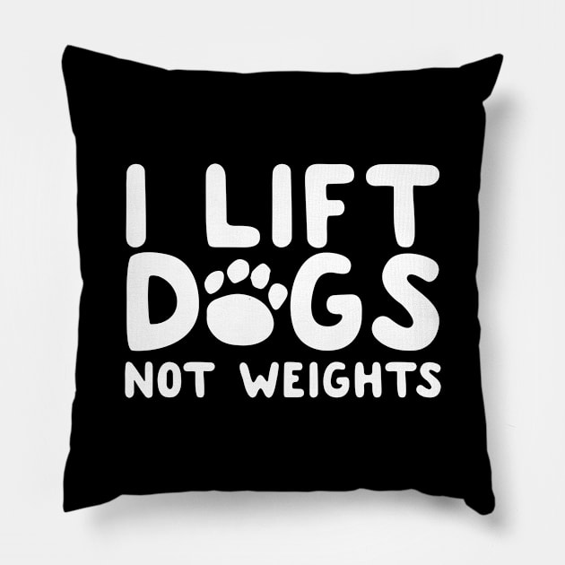 dogs Pillow by CurlyDesigns