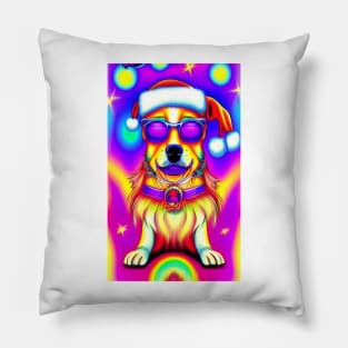 Santa Paws Is Coming To Town Pillow
