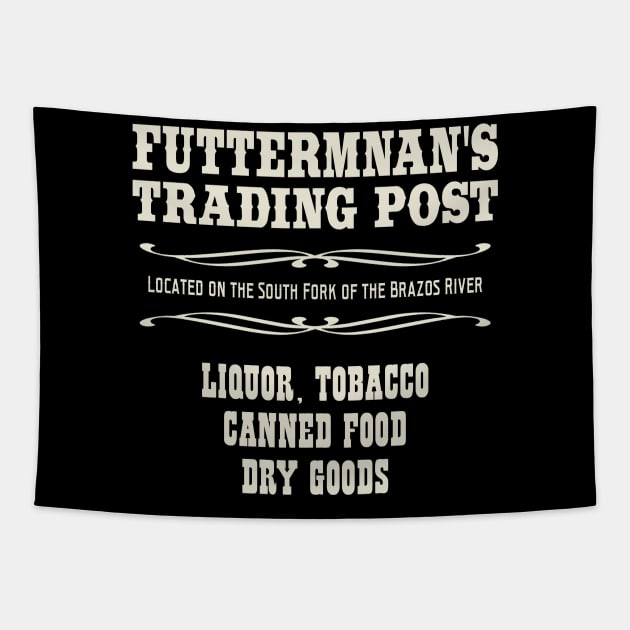 Futterman's Trading Post Tapestry by robotrobotROBOT