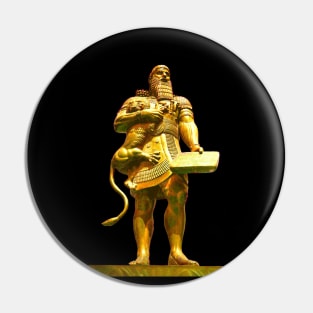 Golden Gilgamesh Pin