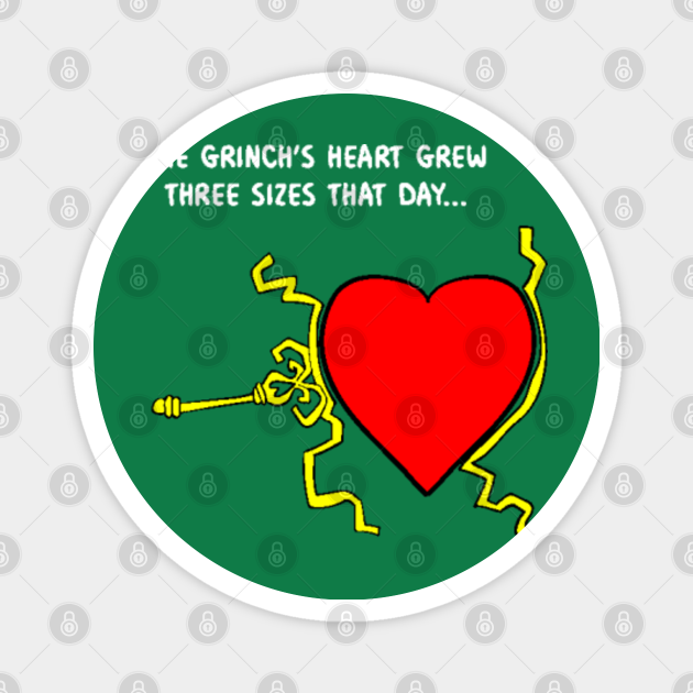 Printable Grinch Heart