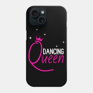 Dancing Queen Pink with Crown Phone Case