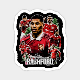 Marcus Rashford Vintage Magnet