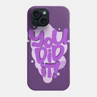 Domestic violence awareness - You did it! Phone Case