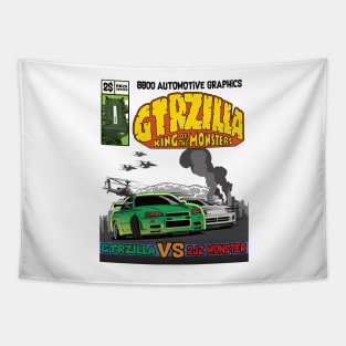 GTRZILLA R34 (1 of 2 VERSION) Tapestry