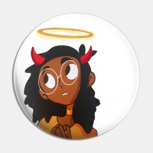 Devilish Angel Pin