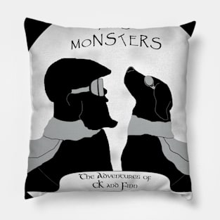 Mirths and Monsters logo Pillow