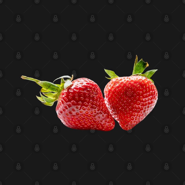 Two fresh strawberrys by Russell102