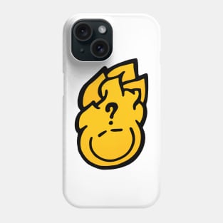 Question Mark Smiley Doodle Art Phone Case