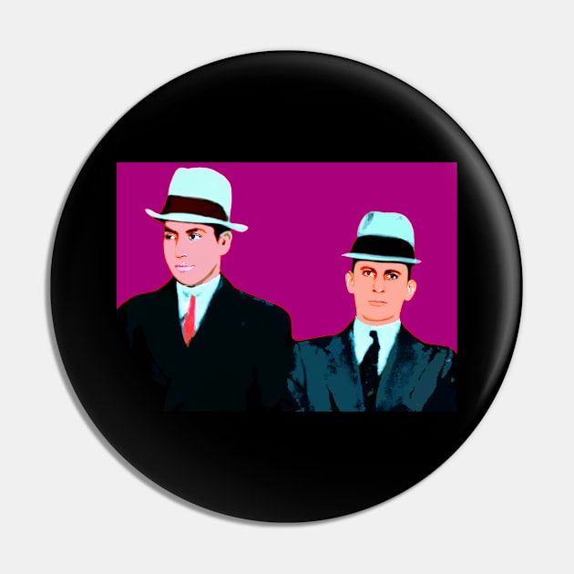 lucky luciano and meyer lansky pop art Pin by oryan80