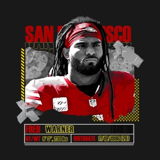 Fred Warner Football Tapestry 1 T-Shirt