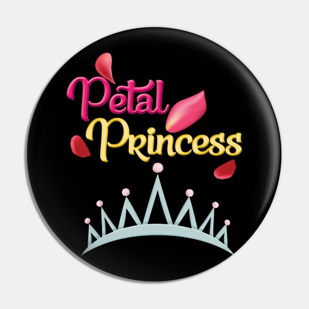 'Petal Princess' Beautiful Princess Gift Pin by ourwackyhome