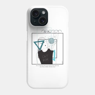 Cat mom version 9 Phone Case