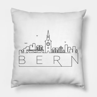 Bern Minimal Skyline Pillow