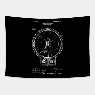 Vintage Panoramic Camera 1901 Patent Tapestry