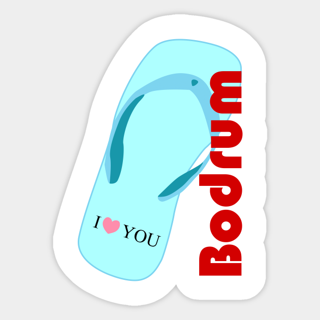 Beach Turkey Bodrum Bodrum Sticker Teepublic