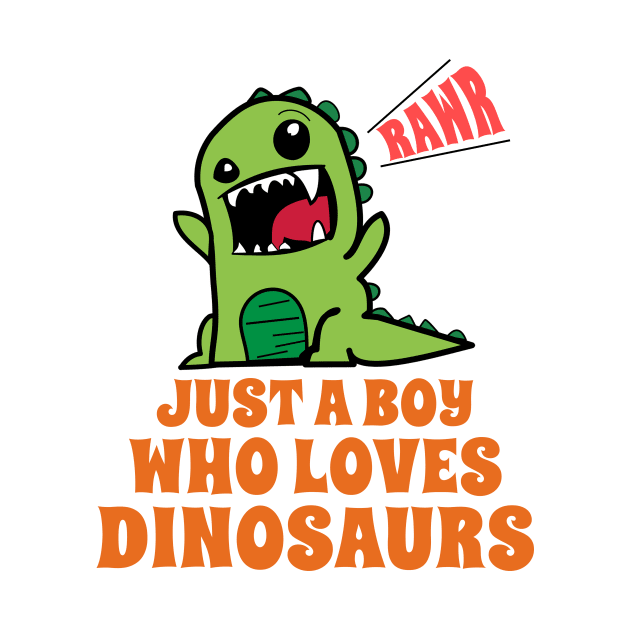 Just A Boy Who Loves Dinosaurs by ArtisticFloetry