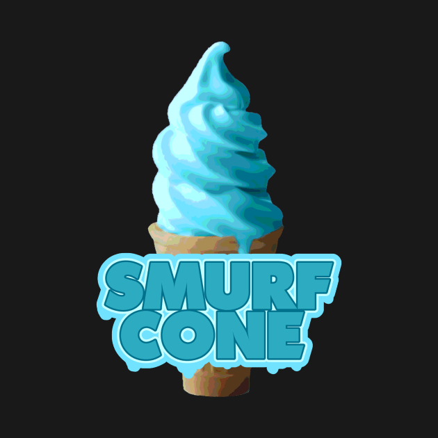 The Smurfiest Cone by FlipandFinn