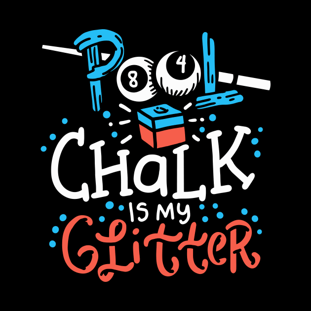 Pool Chalk is my Glitter Billard Hobby Pool by FunnyphskStore