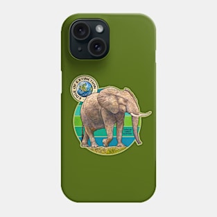 EDGE OF EXTINCTION African Forest Elephant Phone Case