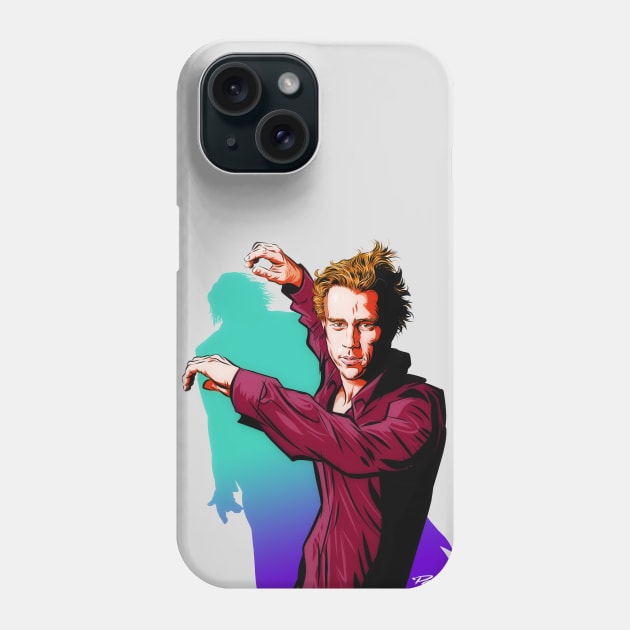 Heath Ledger - An illustration by Paul Cemmick Phone Case by PLAYDIGITAL2020