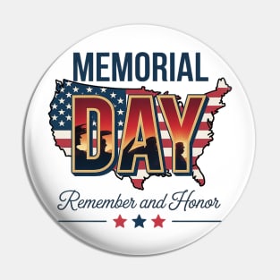 Memorial-Day Pin