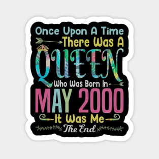 Girl 20th Birthday Gift  Girls Who Born In May 2000 Magnet