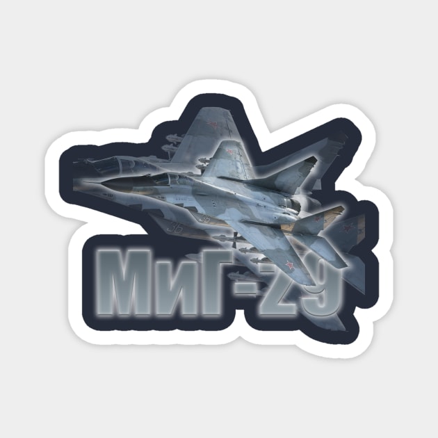 MIG-29 Fulcrum Magnet by Caravele