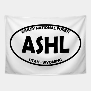 Ashley National Forest oval Tapestry