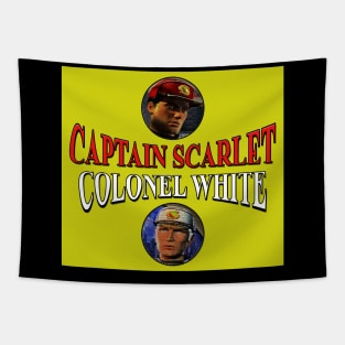 Captain Scarlet & Colonel White Tapestry